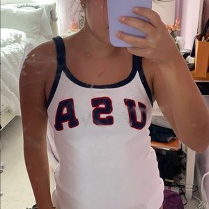ralph lauren USA tank top